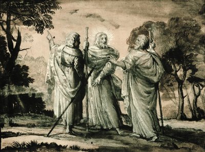 Journey to Emmaus by Claude Lorrain